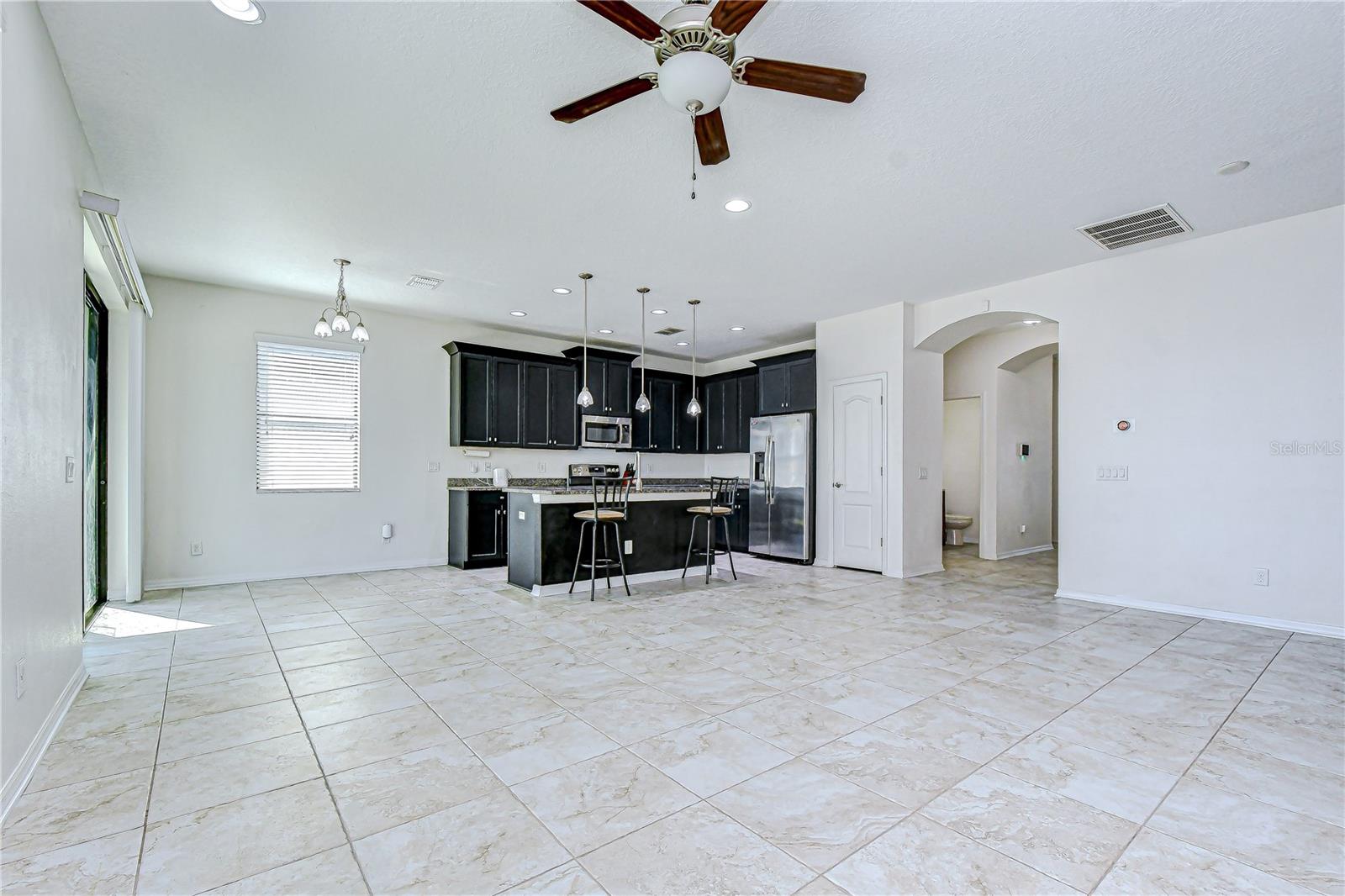 Open floor plan!