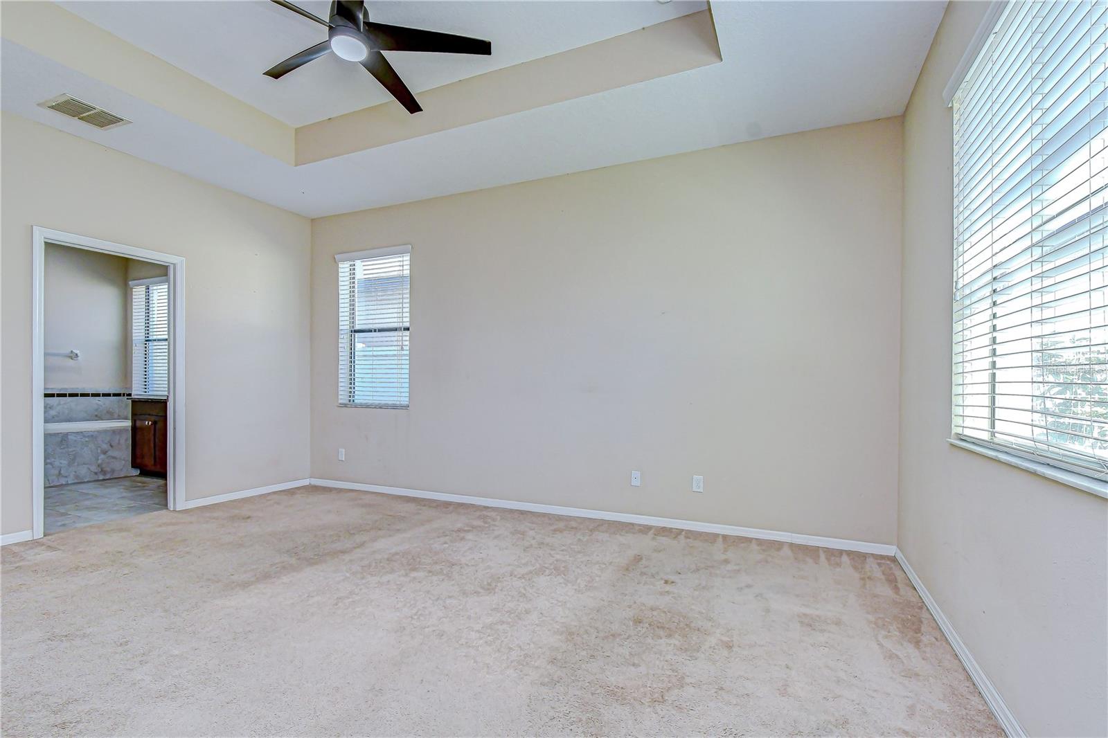 Primary suite on main level!