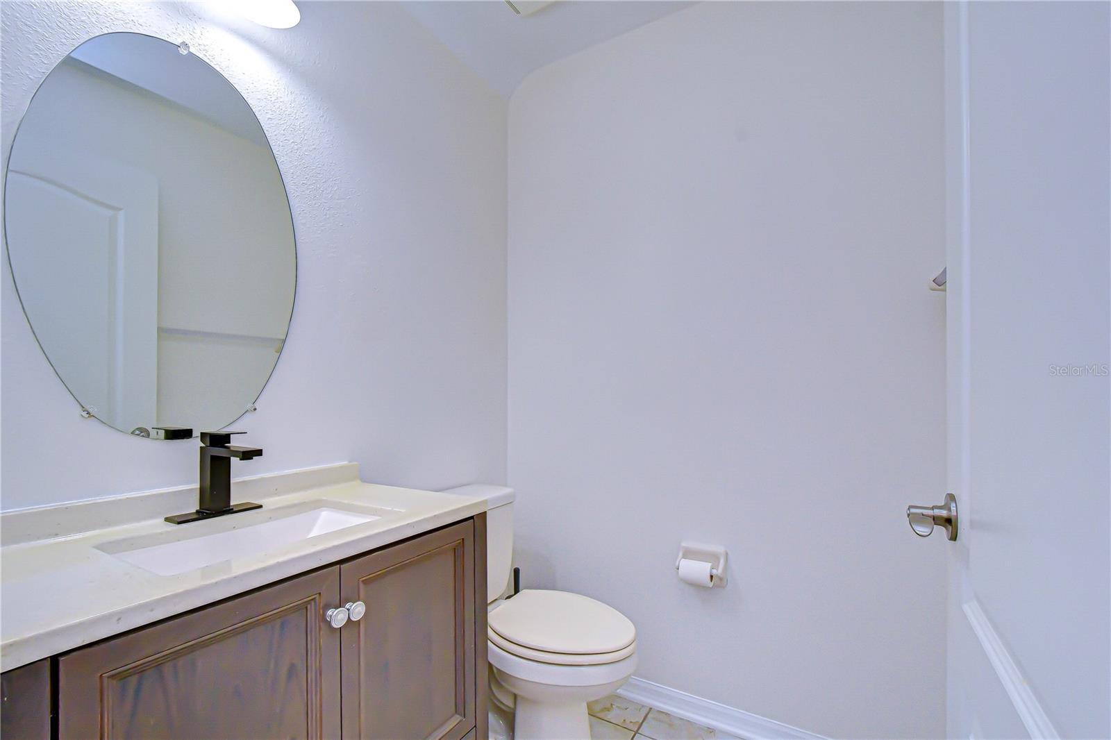 Half bath downstairs!