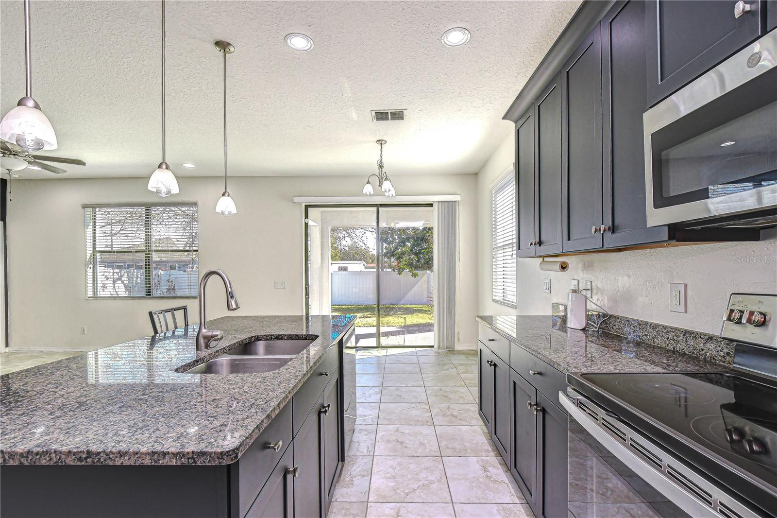 Seamlessly connects with the breakfast nook and great room!