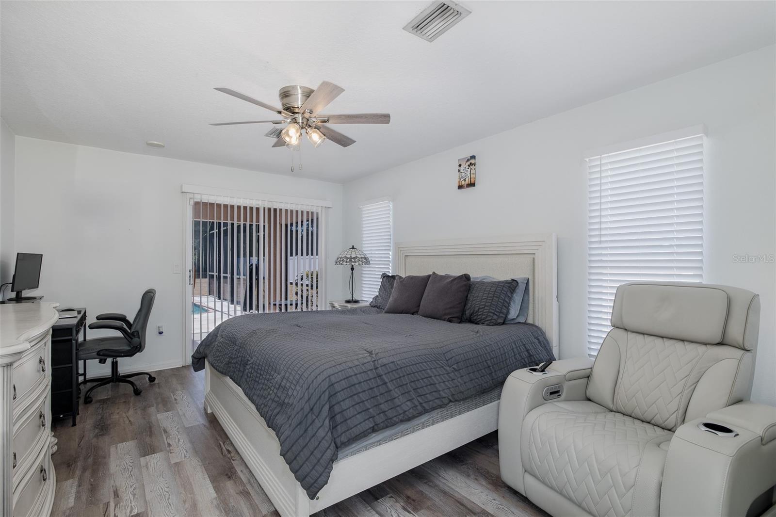 First level, Mater Bedroom with ensuite.