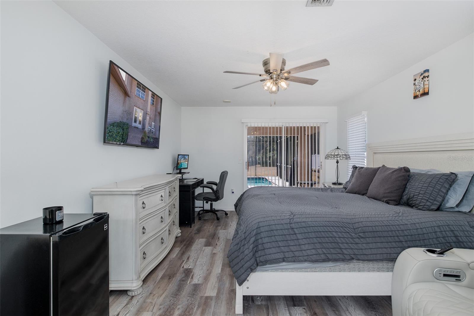 First level, Mater Bedroom with ensuite.