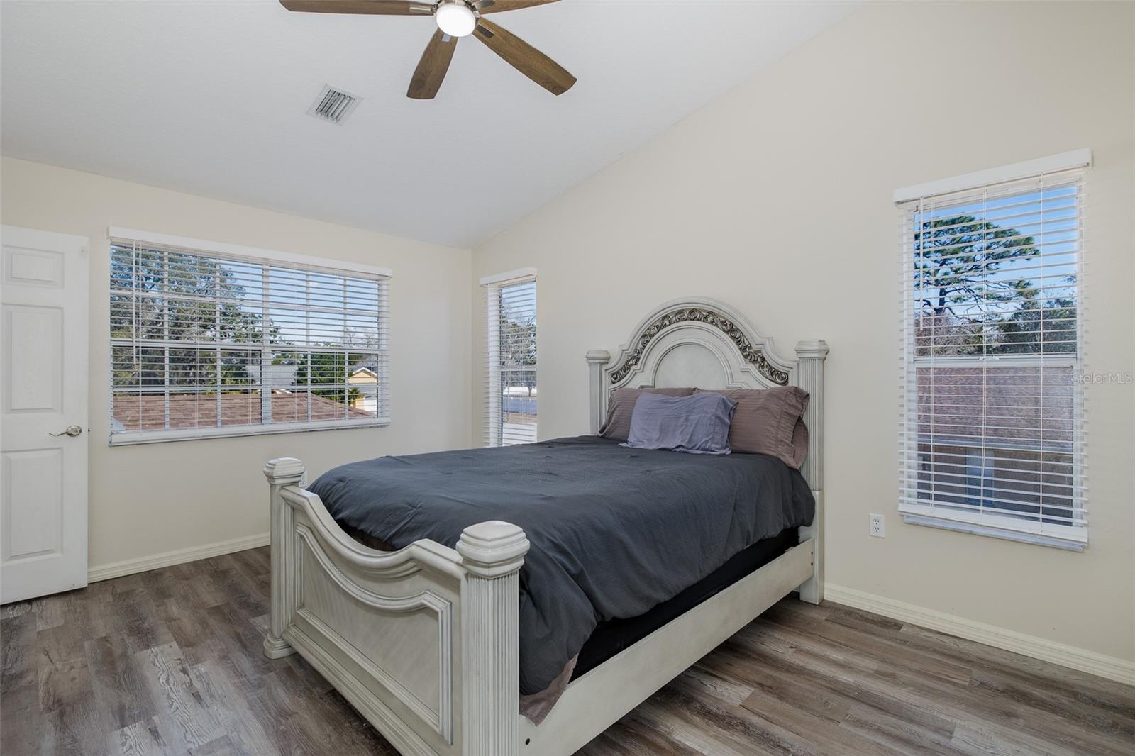 Second level Bedroom #1, with ensuite and walk-in closet.