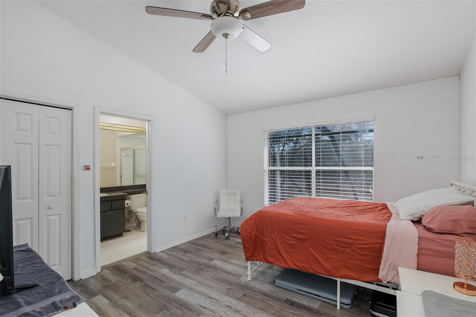 Second level Bedroom #2, with ensuite and walk-in closet.