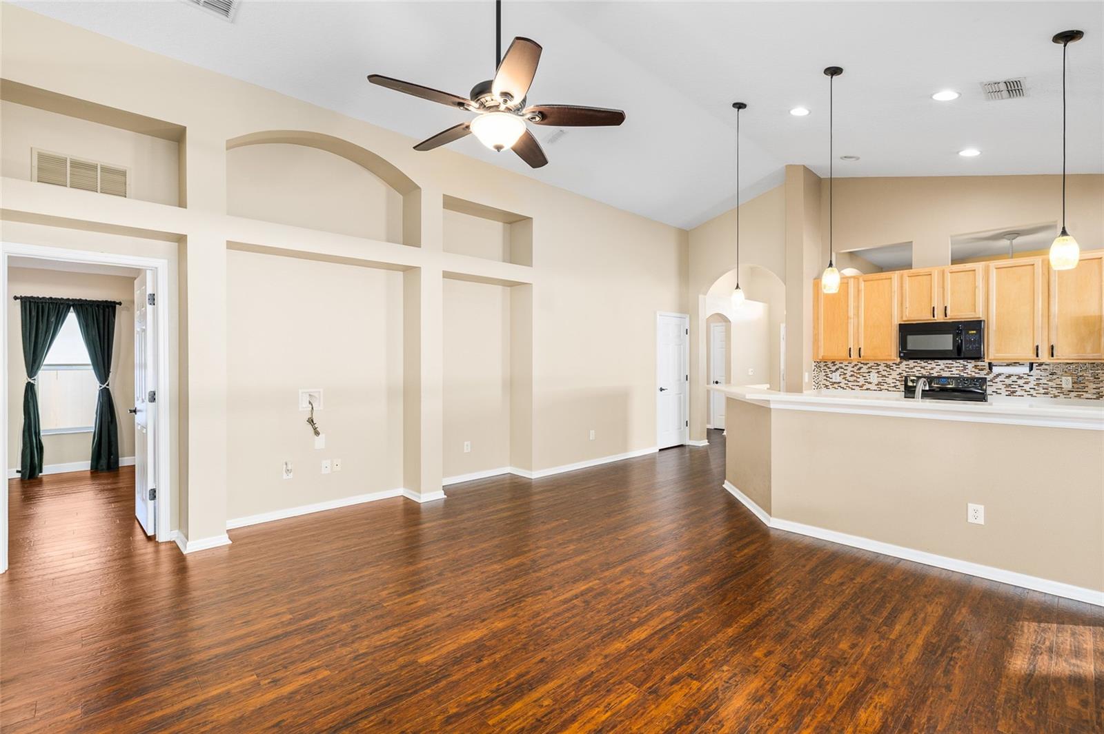 Living Room/ Kitchen