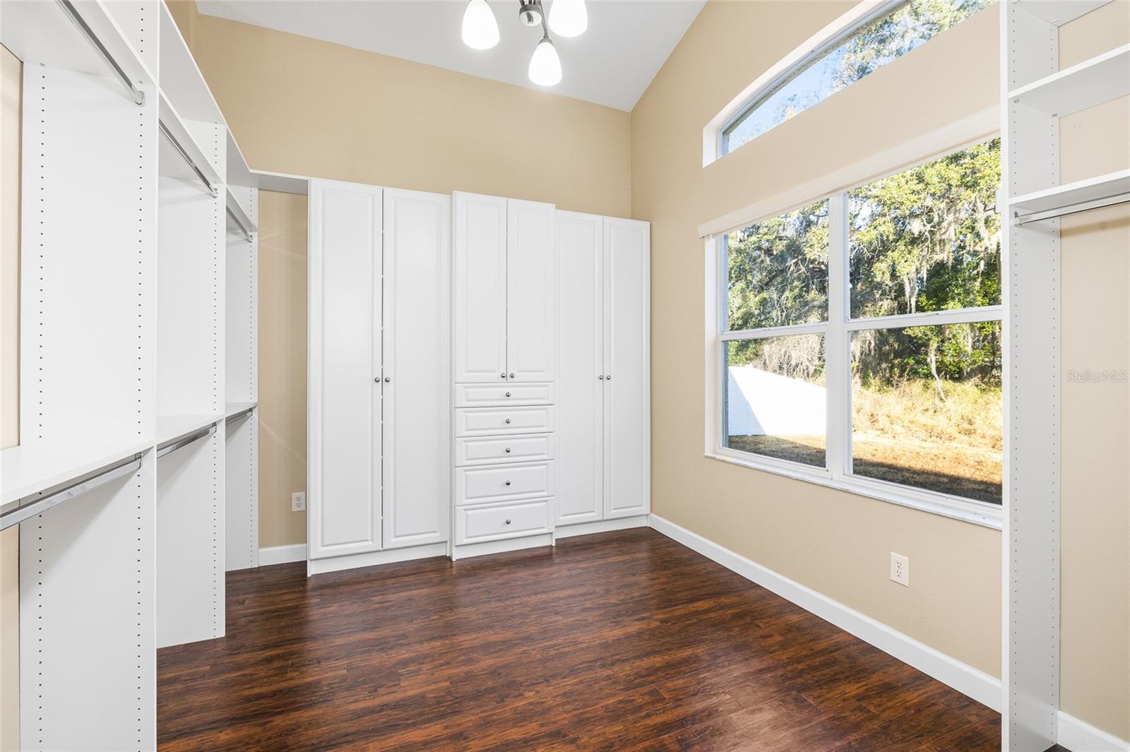 Primary Walk in Closet