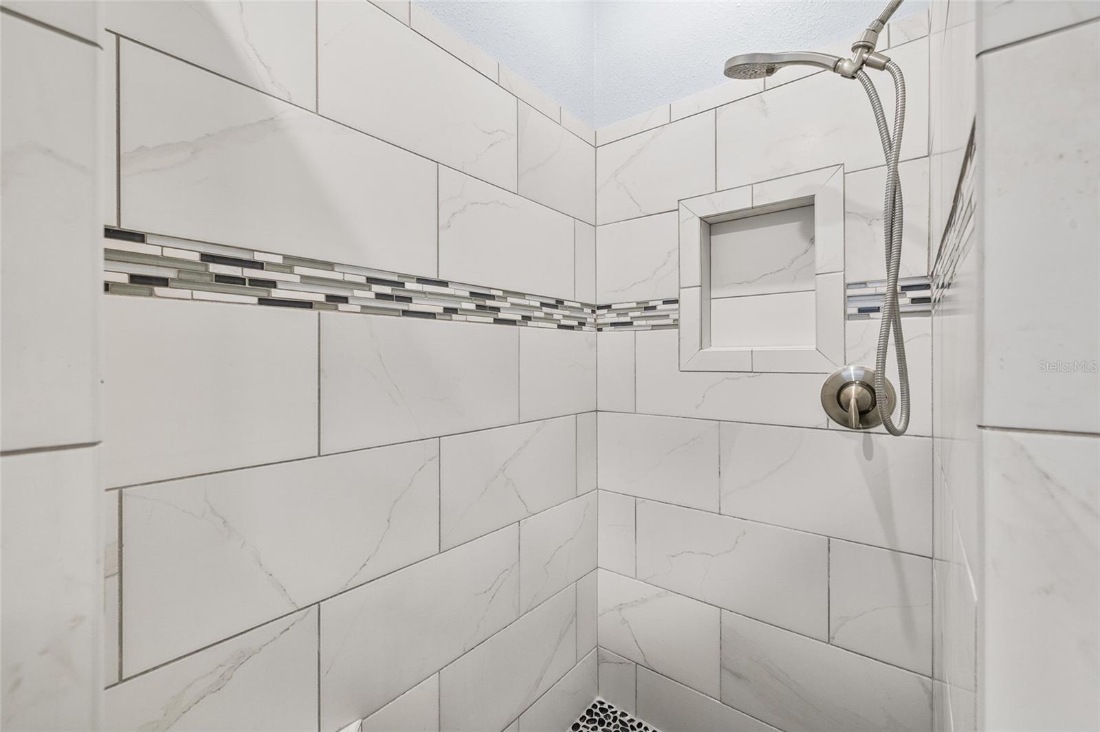 Primary Bathroom: Shower