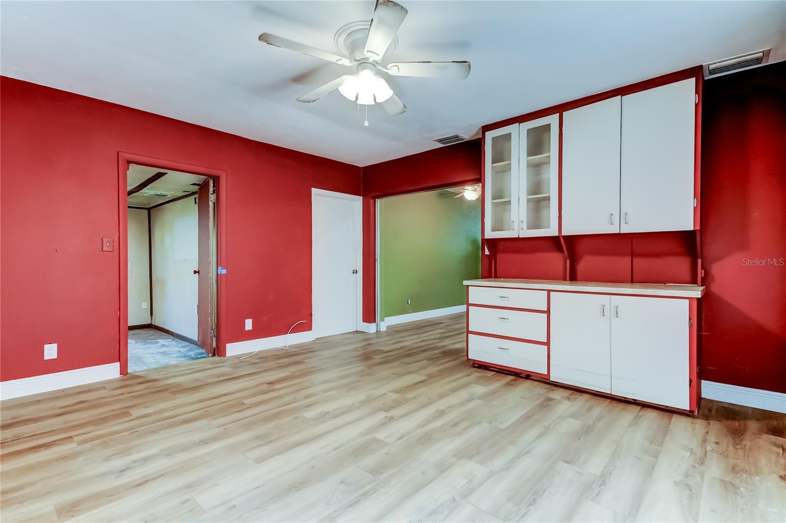 Family Room - Left door is the Bonus Room - Right Door is the Utility Room