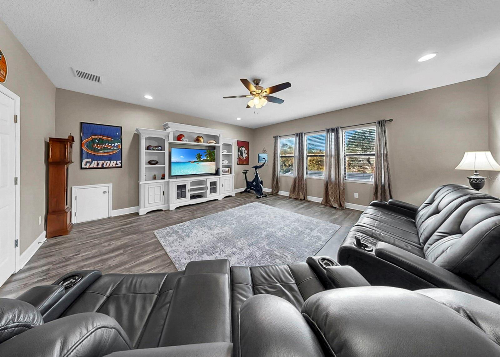 Bonus room - a perfect retreat for game day or movie night - or a spacious living area for extended family