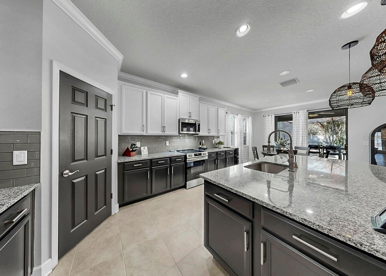 Kitchen with plenty of cabinet storage