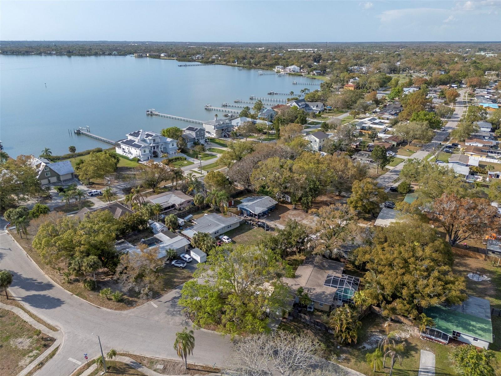 Home Located (1) Block From Upper Tampa Bay and Boat Ramps