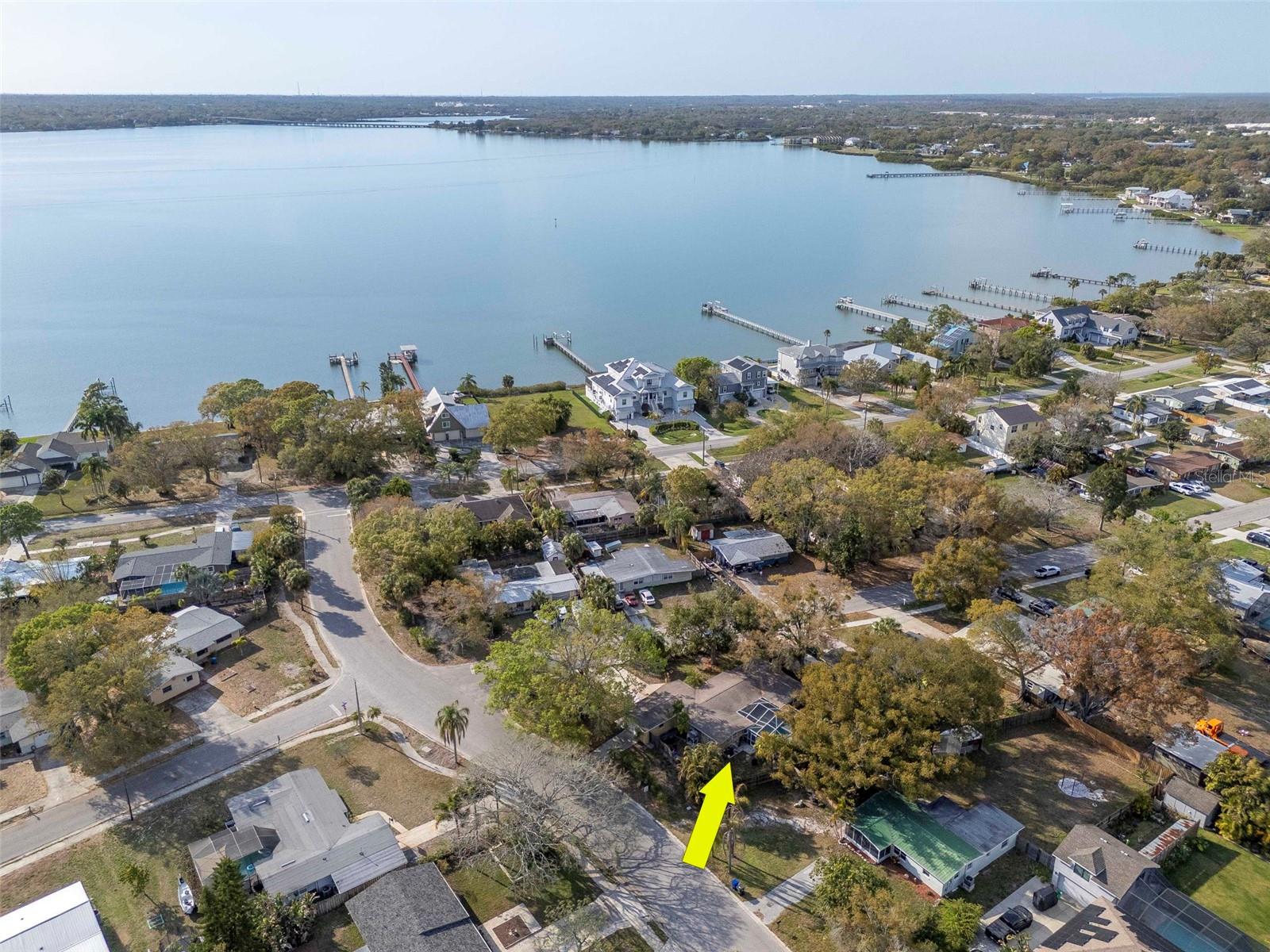 Home Located (1) Block From Upper Tampa Bay and Boat Ramps