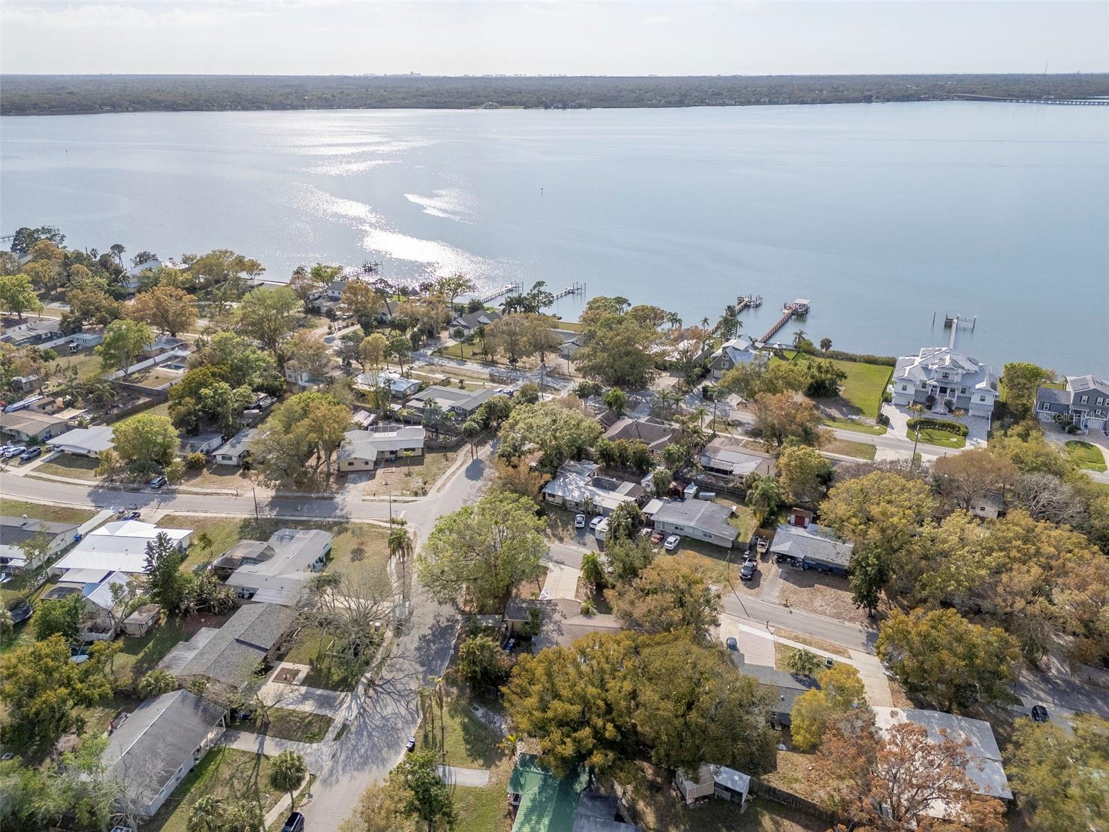 Home Located (1) Block From Upper Tampa Bay and Boat Ramps