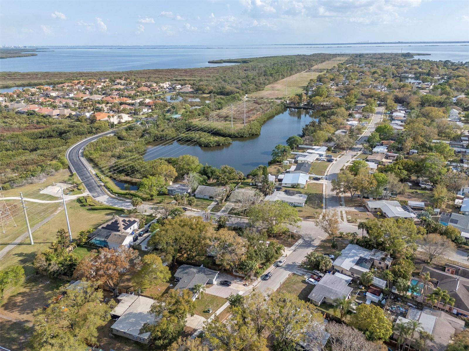 Home Located (1) Block From Upper Tampa Bay and Boat Ramps