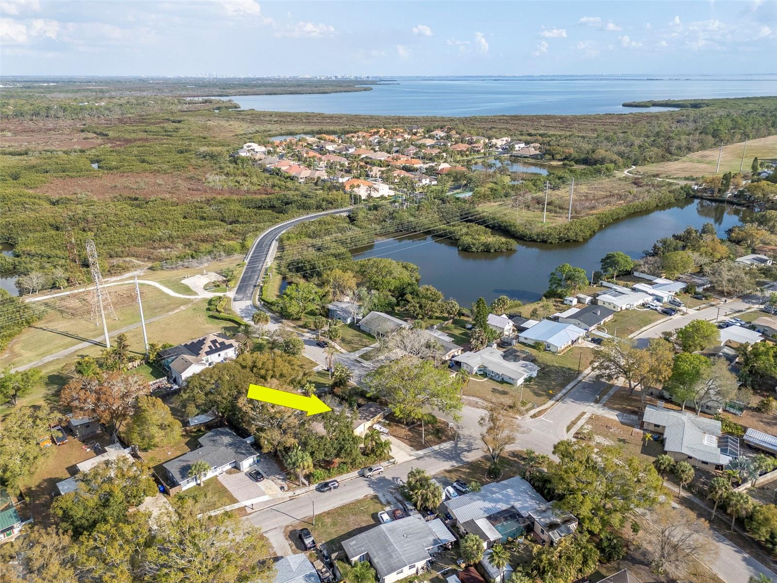 Home Located (1) Block From Upper Tampa Bay and Boat Ramps
