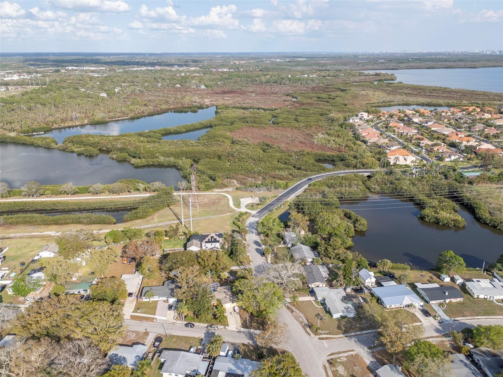 Home Located (1) Block From Upper Tampa Bay and Boat Ramps