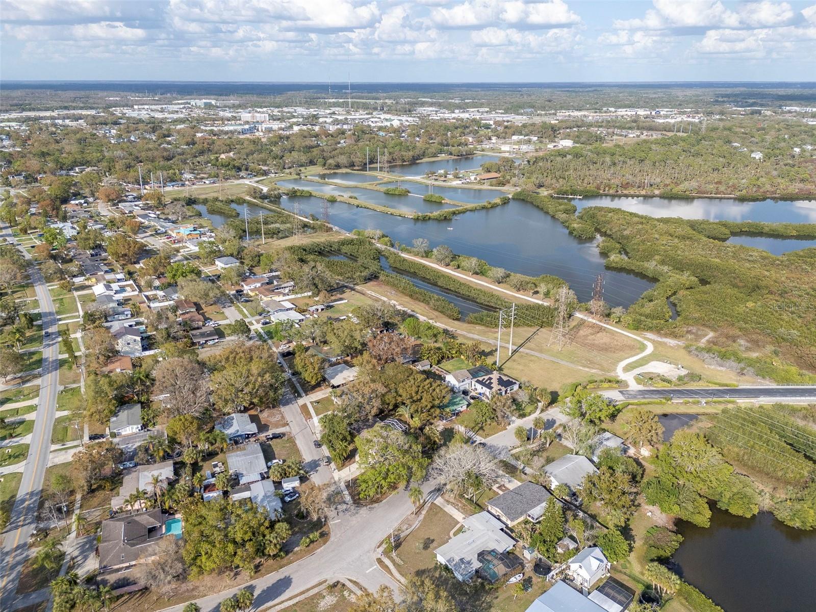 Home Located (1) Block From Upper Tampa Bay and Boat Ramps