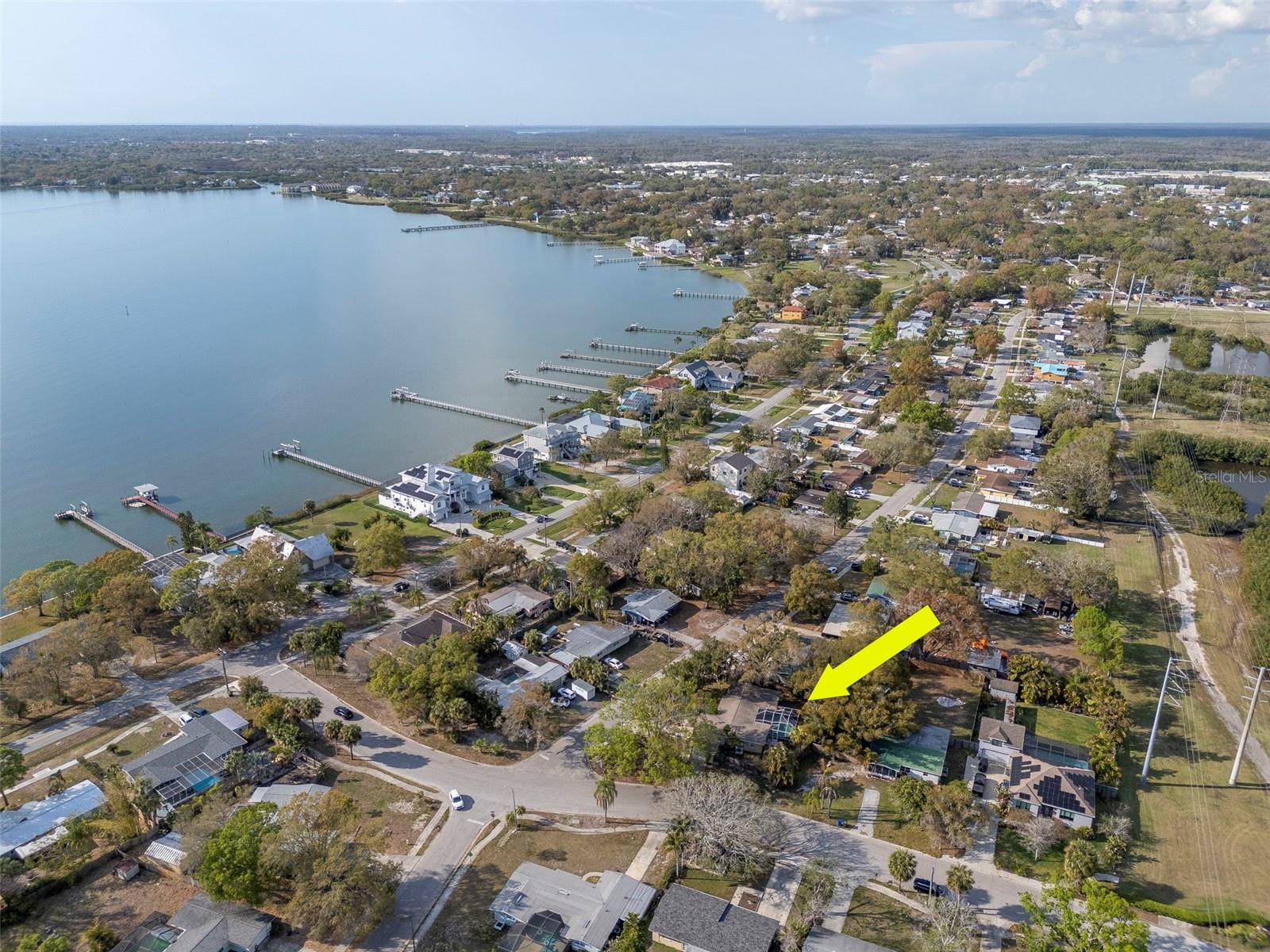 Home Located (1) Block From Upper Tampa Bay and Boat Ramps