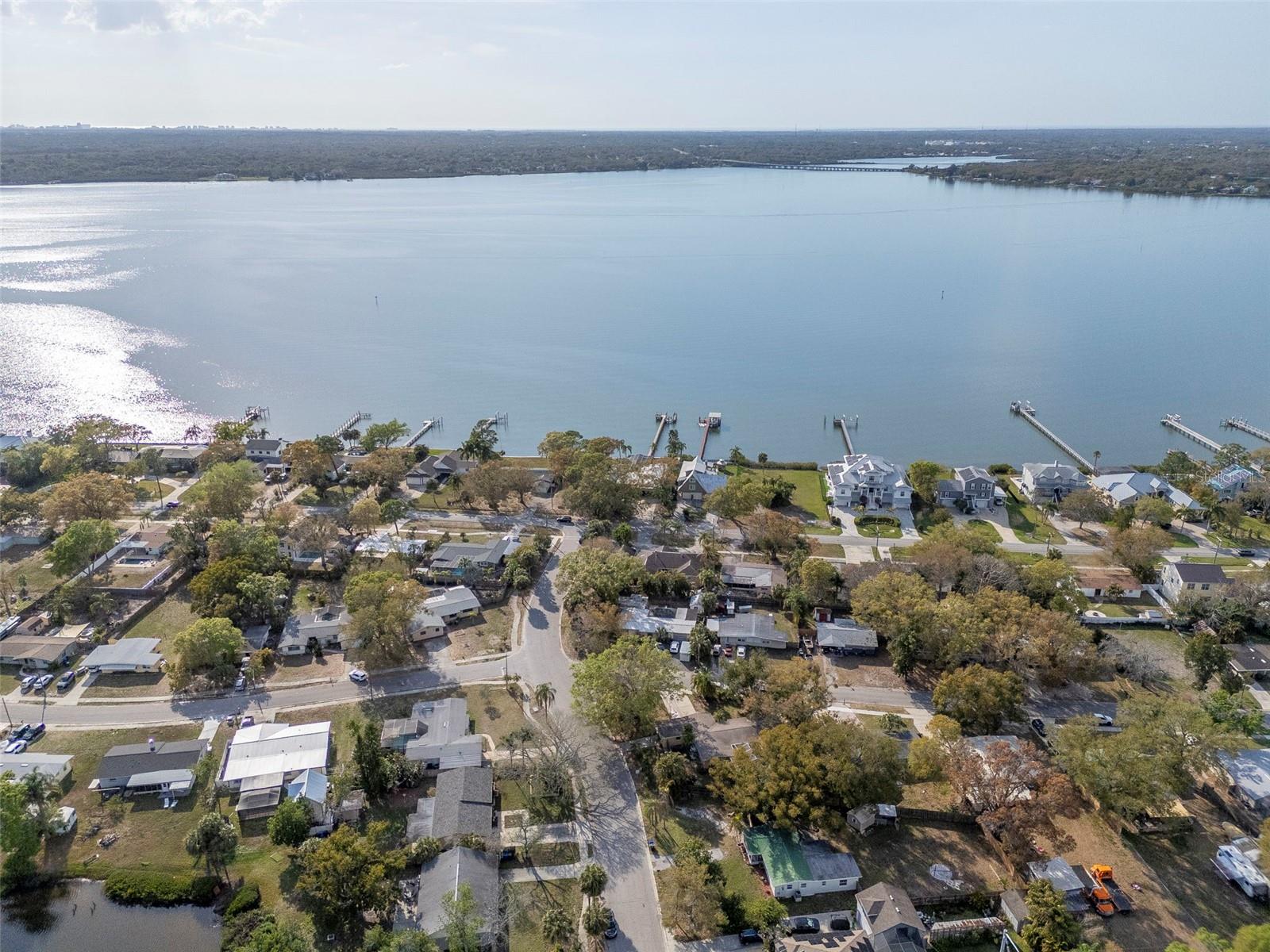 Home Located (1) Block From Upper Tampa Bay and Boat Ramps