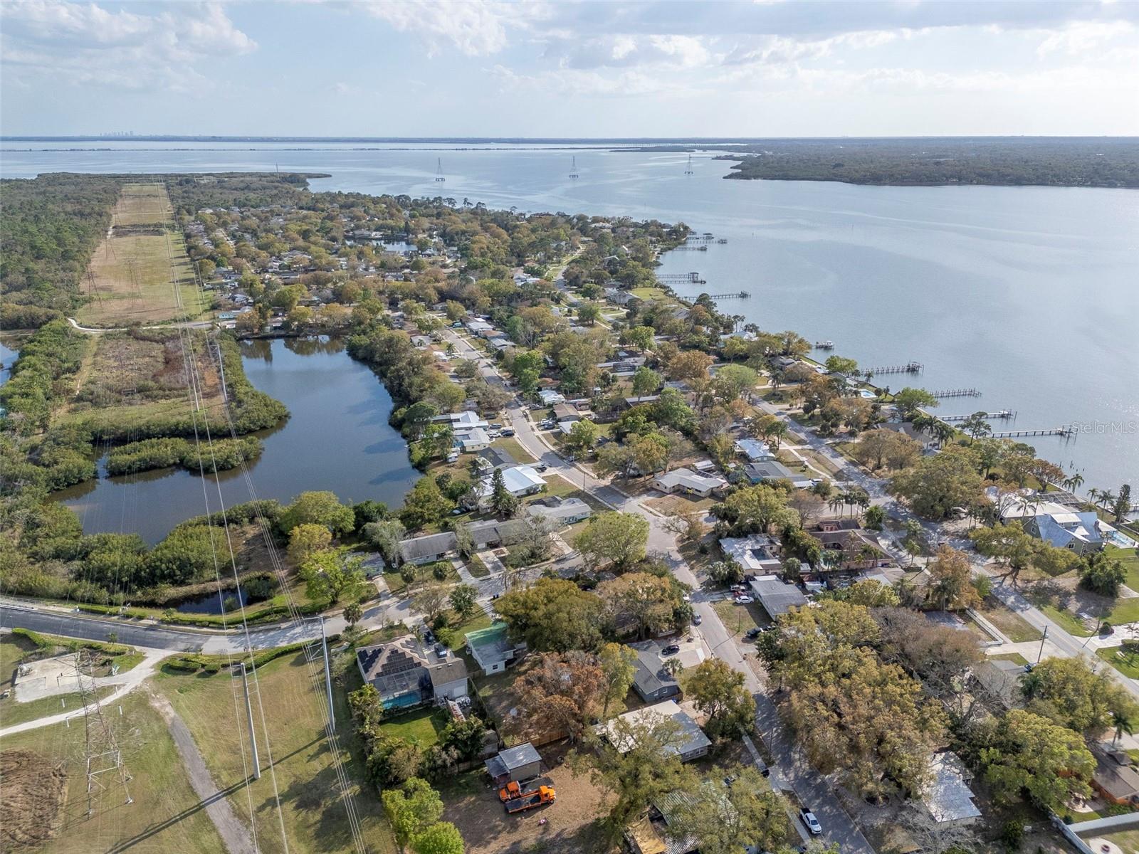 Home Located (1) Block From Upper Tampa Bay and Boat Ramps