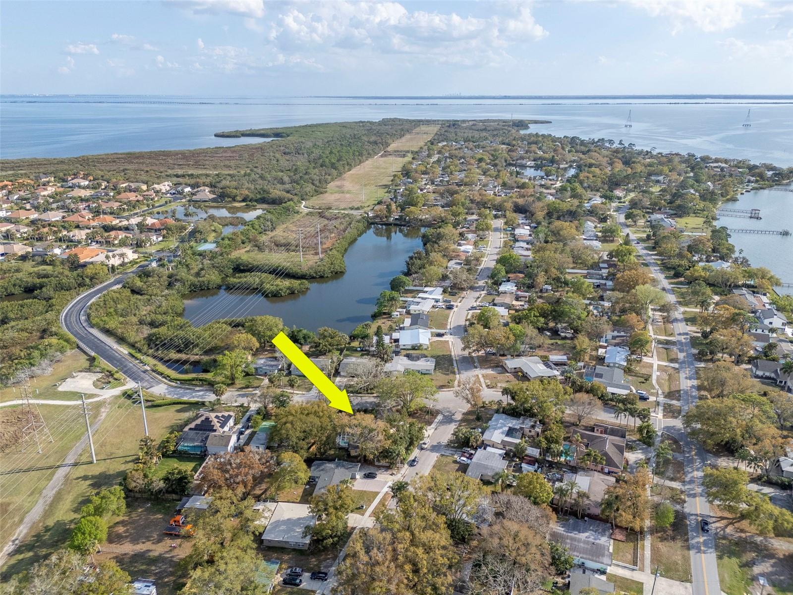 Home Located (1) Block From Upper Tampa Bay and Boat Ramps