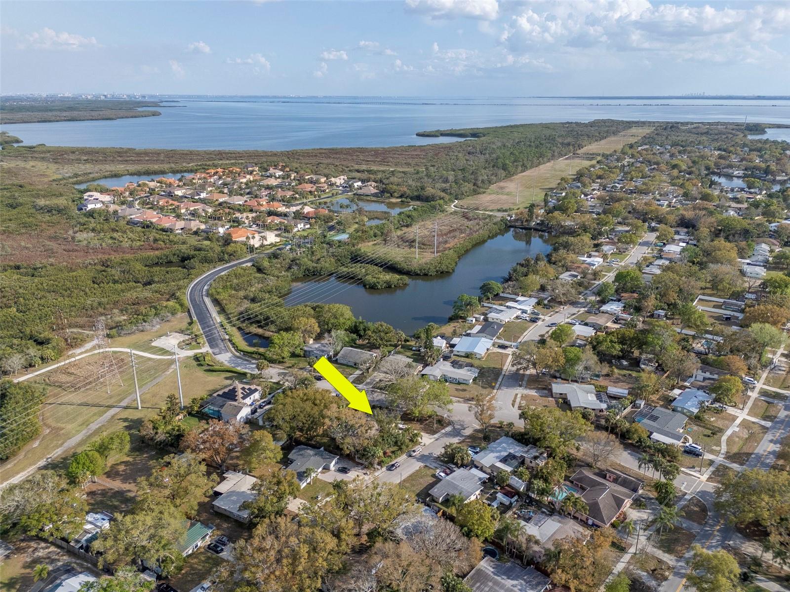 Home Located (1) Block From Upper Tampa Bay and Boat Ramps