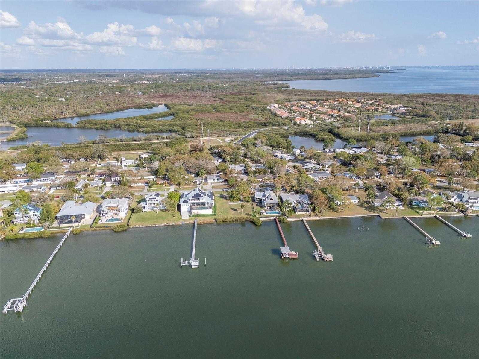 Home Located (1) Block From Upper Tampa Bay and Boat Ramps