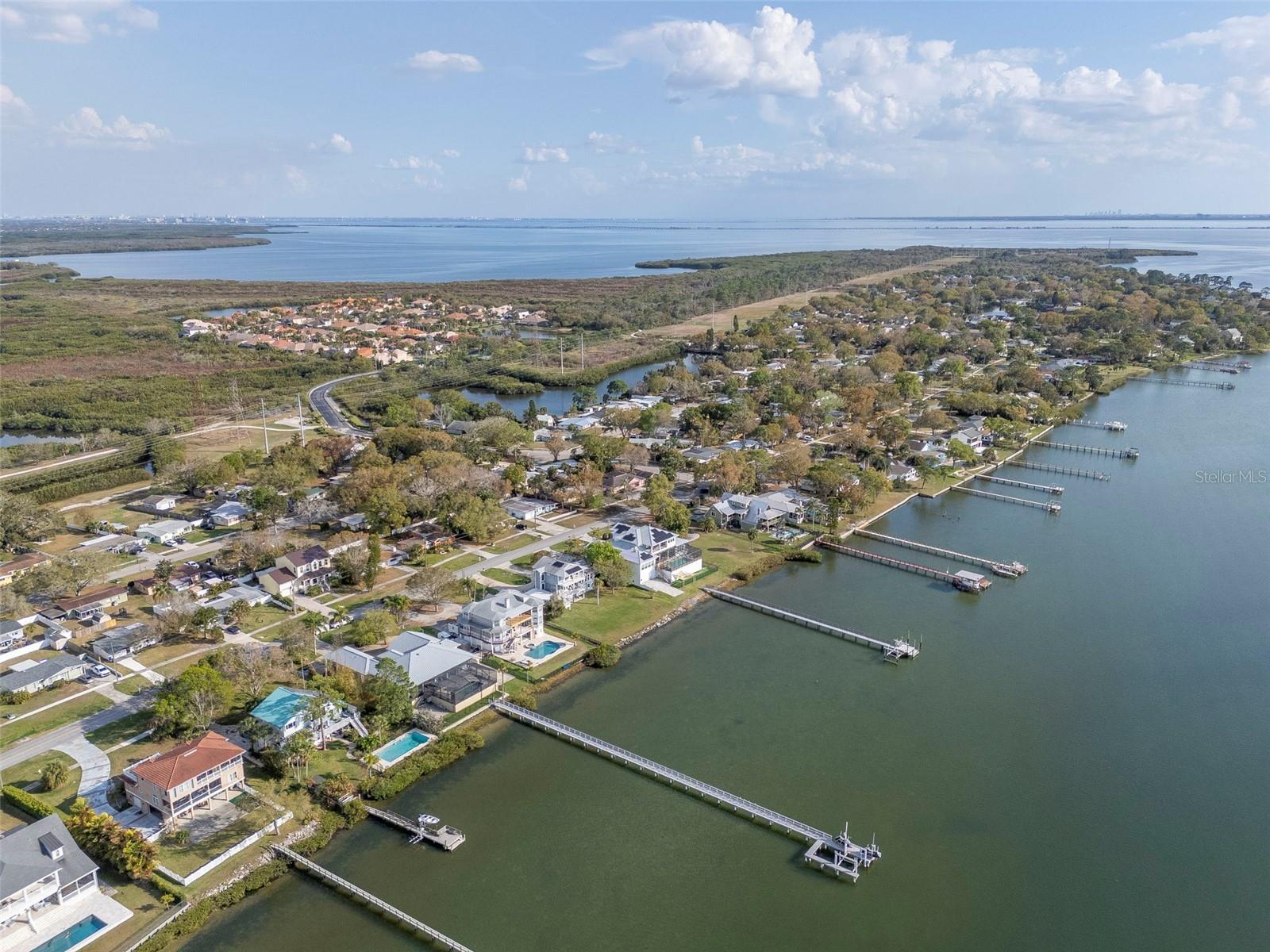 Home Located (1) Block From Upper Tampa Bay and Boat Ramps