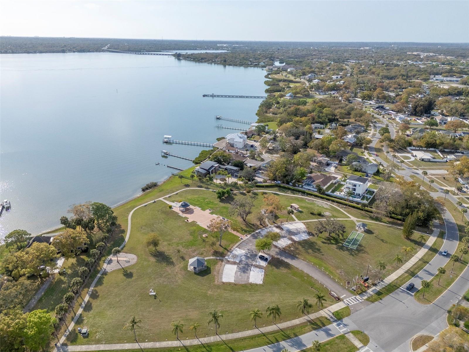 Oldsmar Park on Upper Tampa Bay