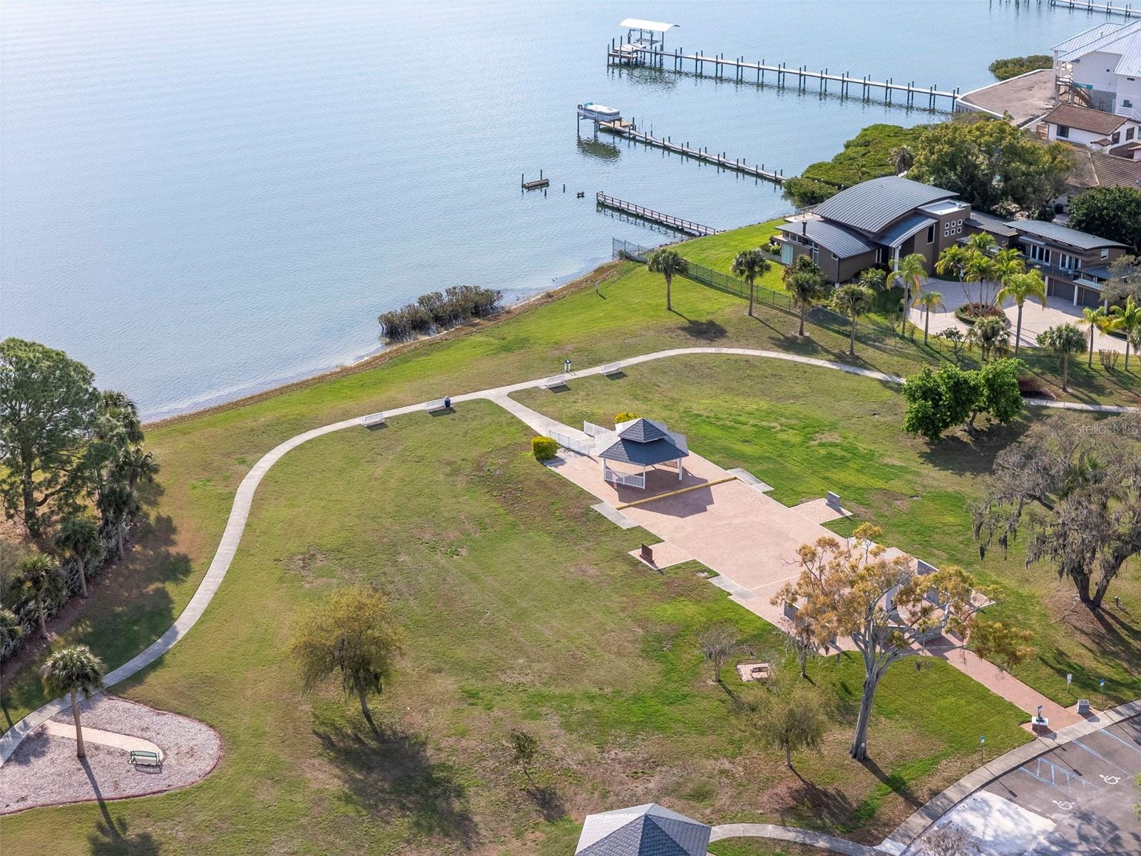 Oldsmar Park on Upper Tampa Bay