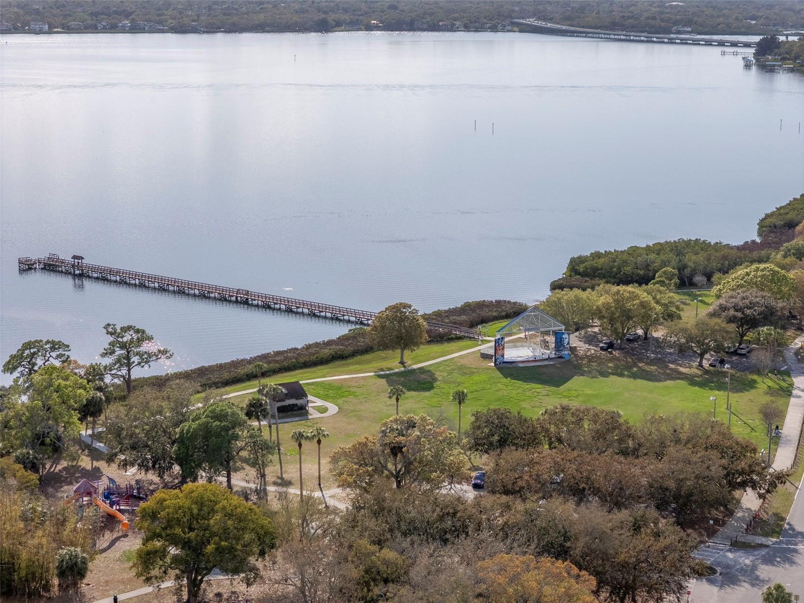 Oldsmar Park on Upper Tampa Bay