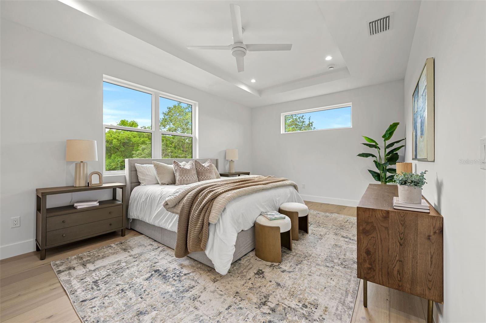 master bedroom located on 3rd floor