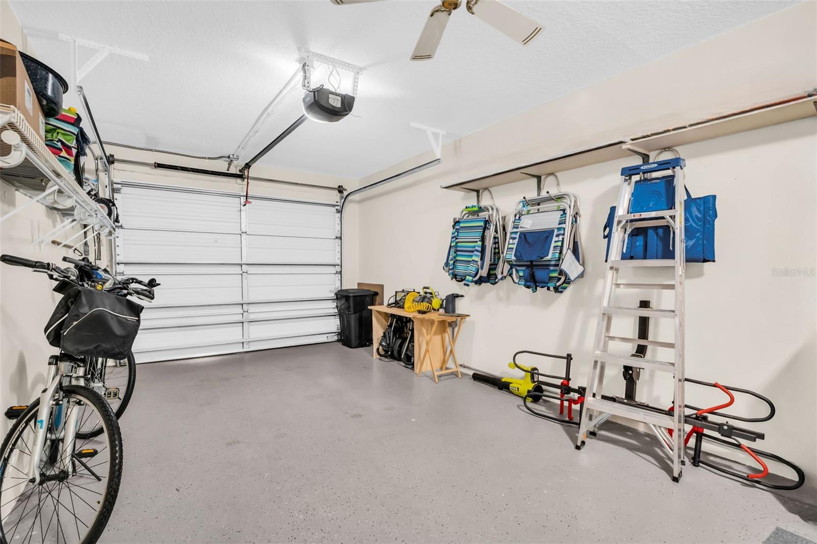 Oversized attached garage~