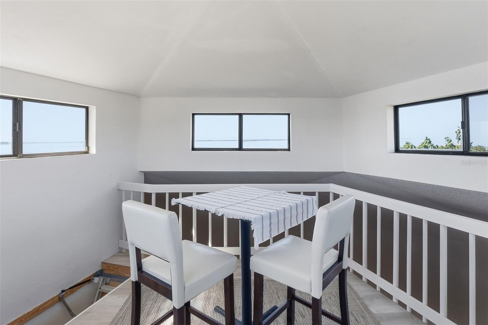 Viewing Nook above Primary entertainment area