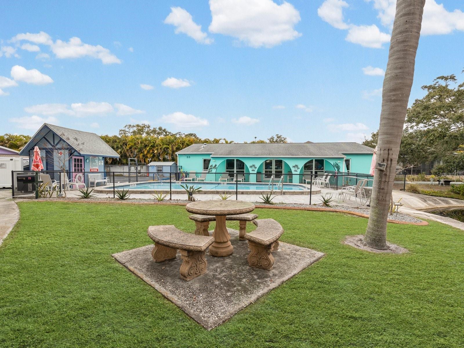 Common area clubhouse