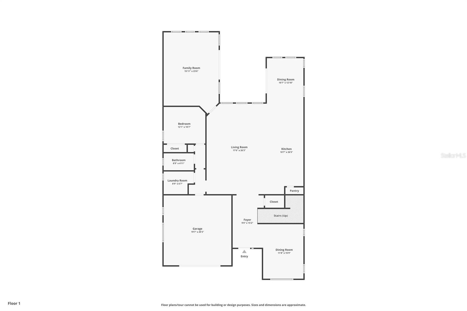 1st Floor Floorplan