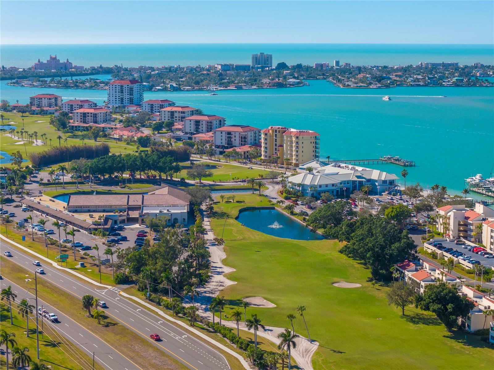 Memberships are available at the Isla Del Sol Yacht and Country Club which sits in the heart of the community. The waterfront club house and pool bar offer dining and social activities. Golf, Tennis, Pickleball , a marina and a fitness facility are also available.
