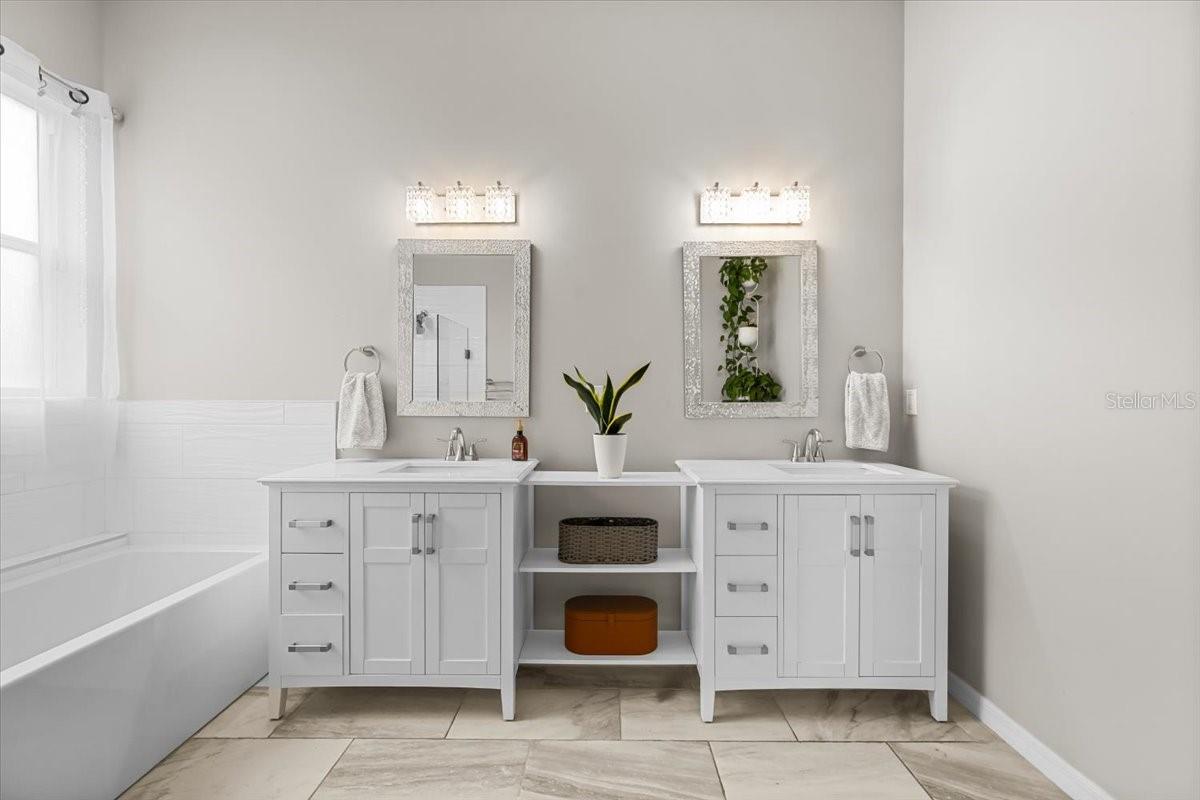 Master bathroom