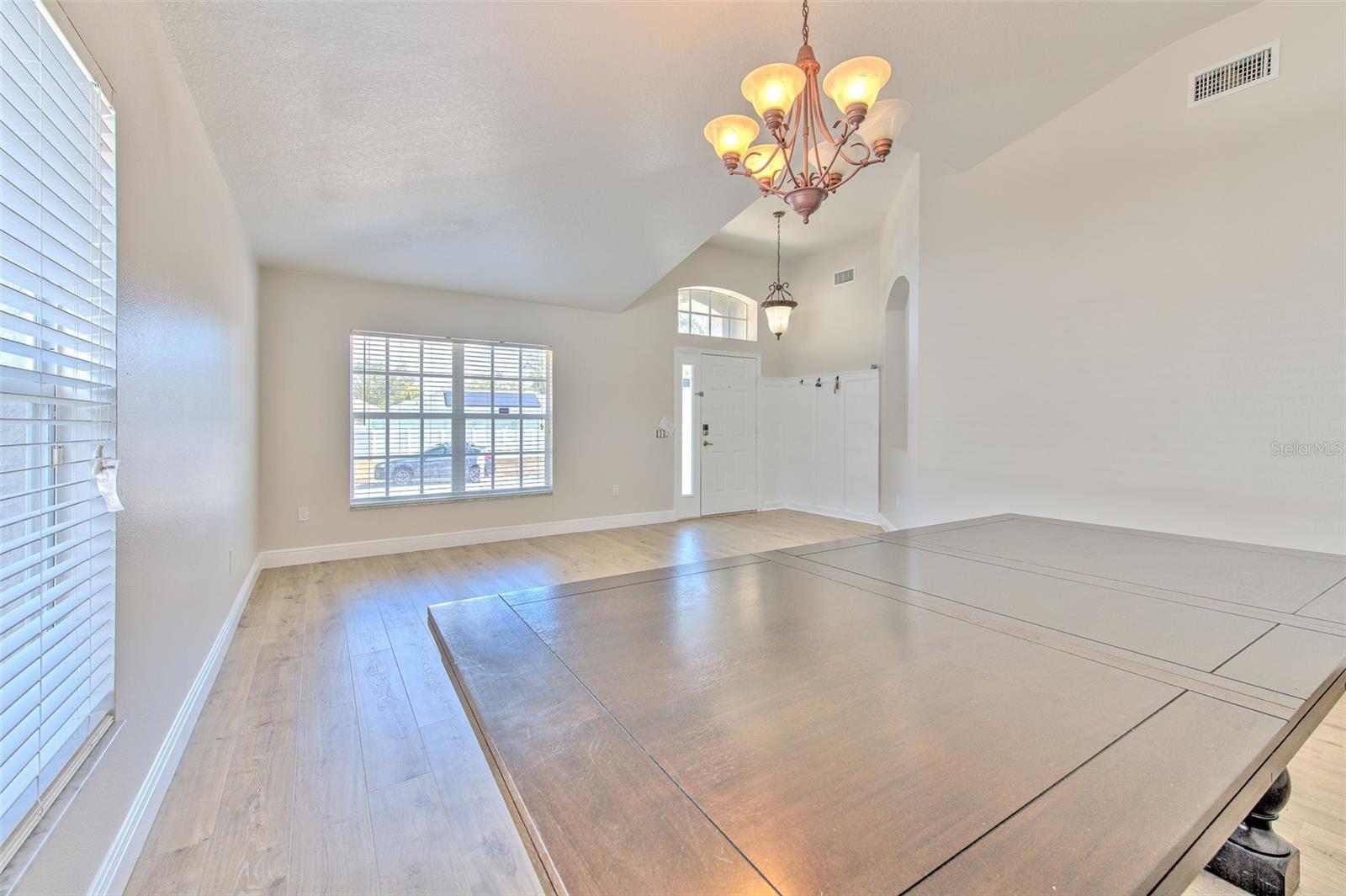 Check out the high ceilings!