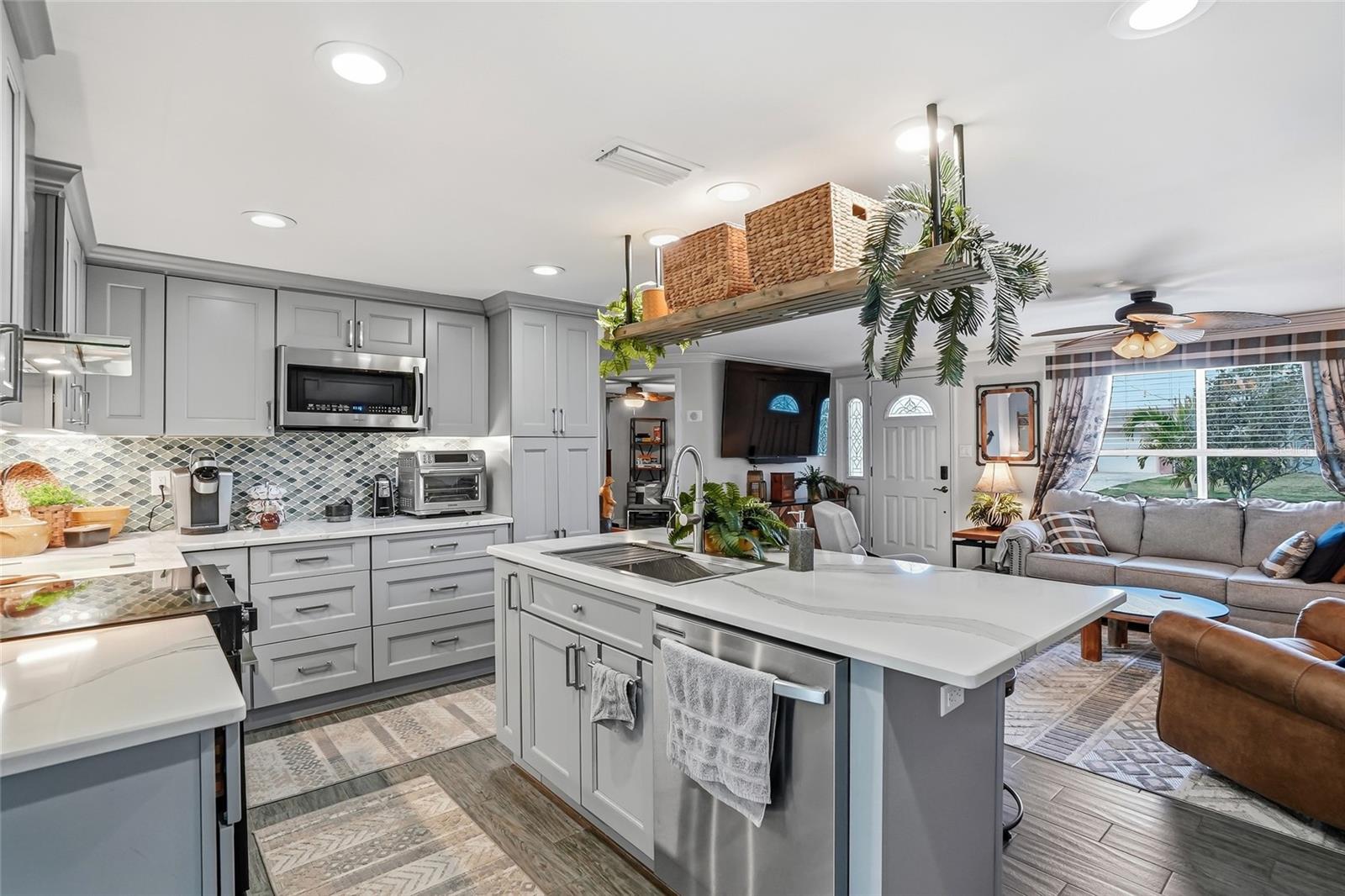 stainless steel appliances