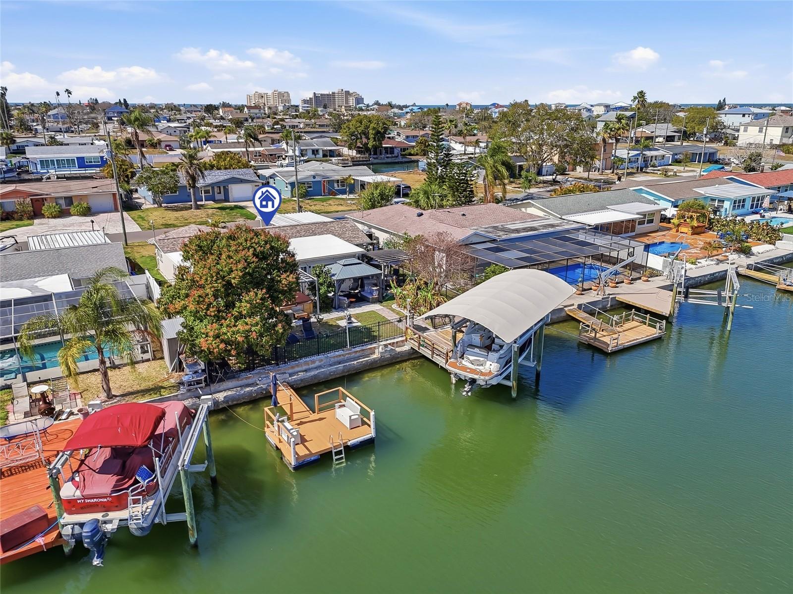 access to sams beach bar