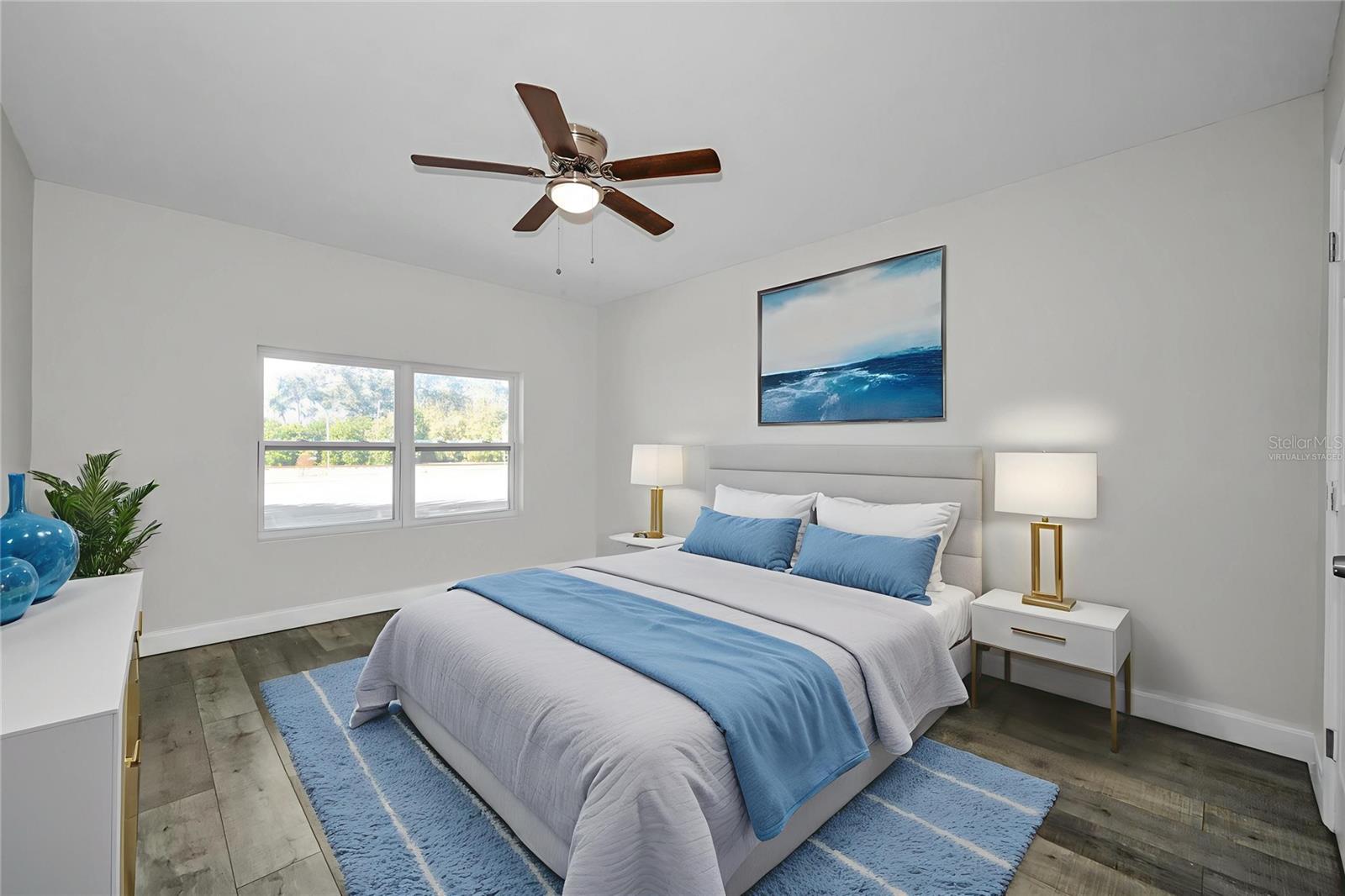 Primary Bedroom Virtually Staged