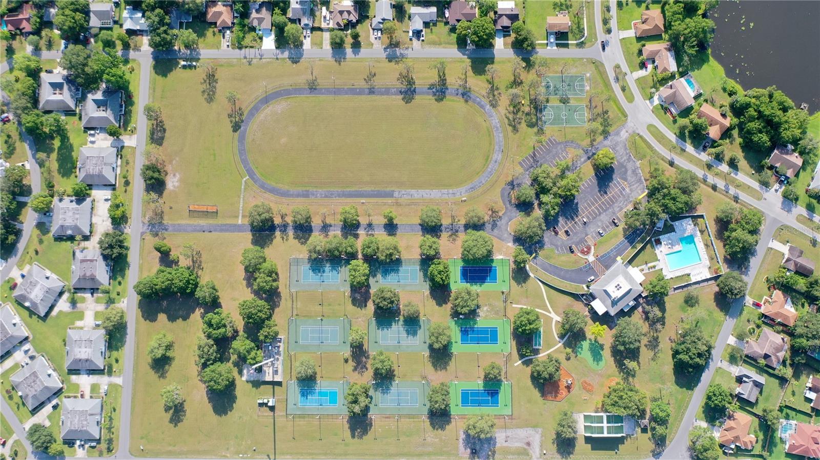 Aerial view of Community facilities