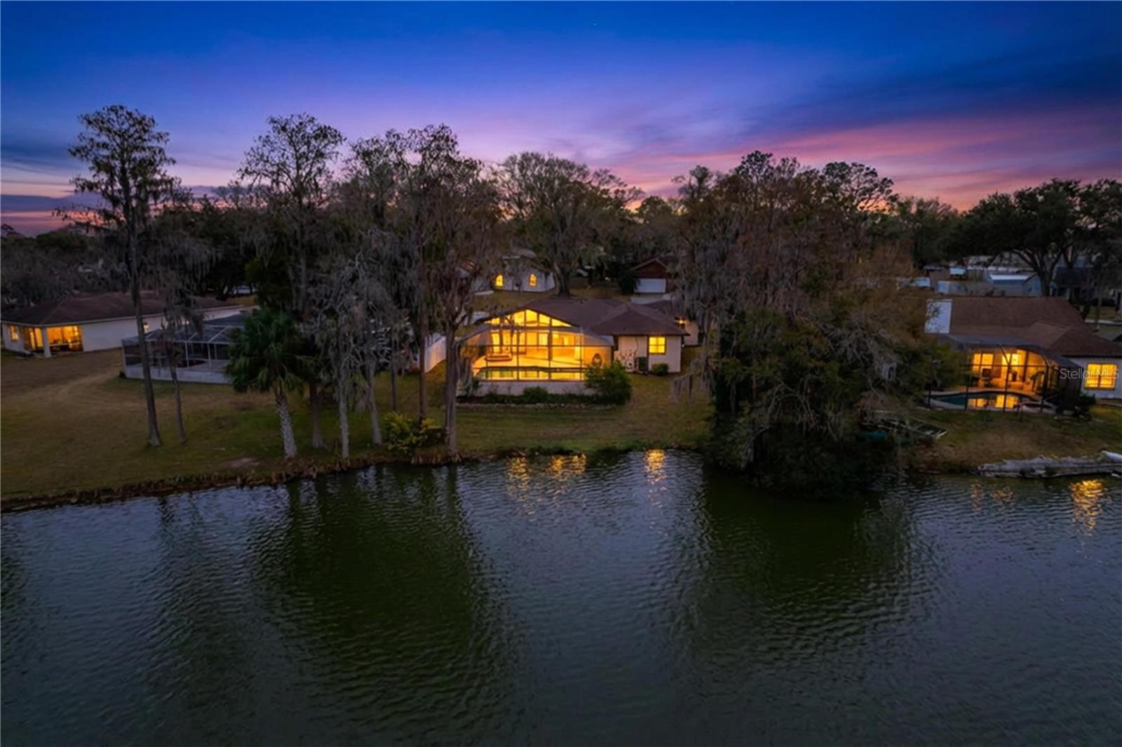 Aerial view from Lake