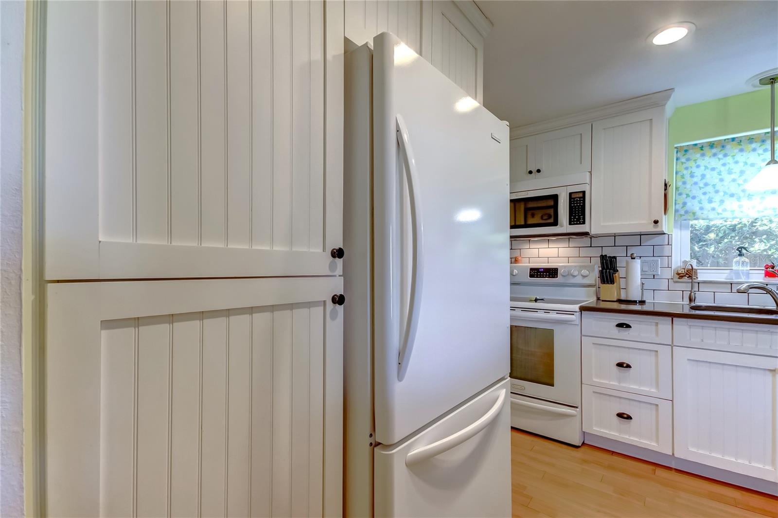 Kitchen built in pantry