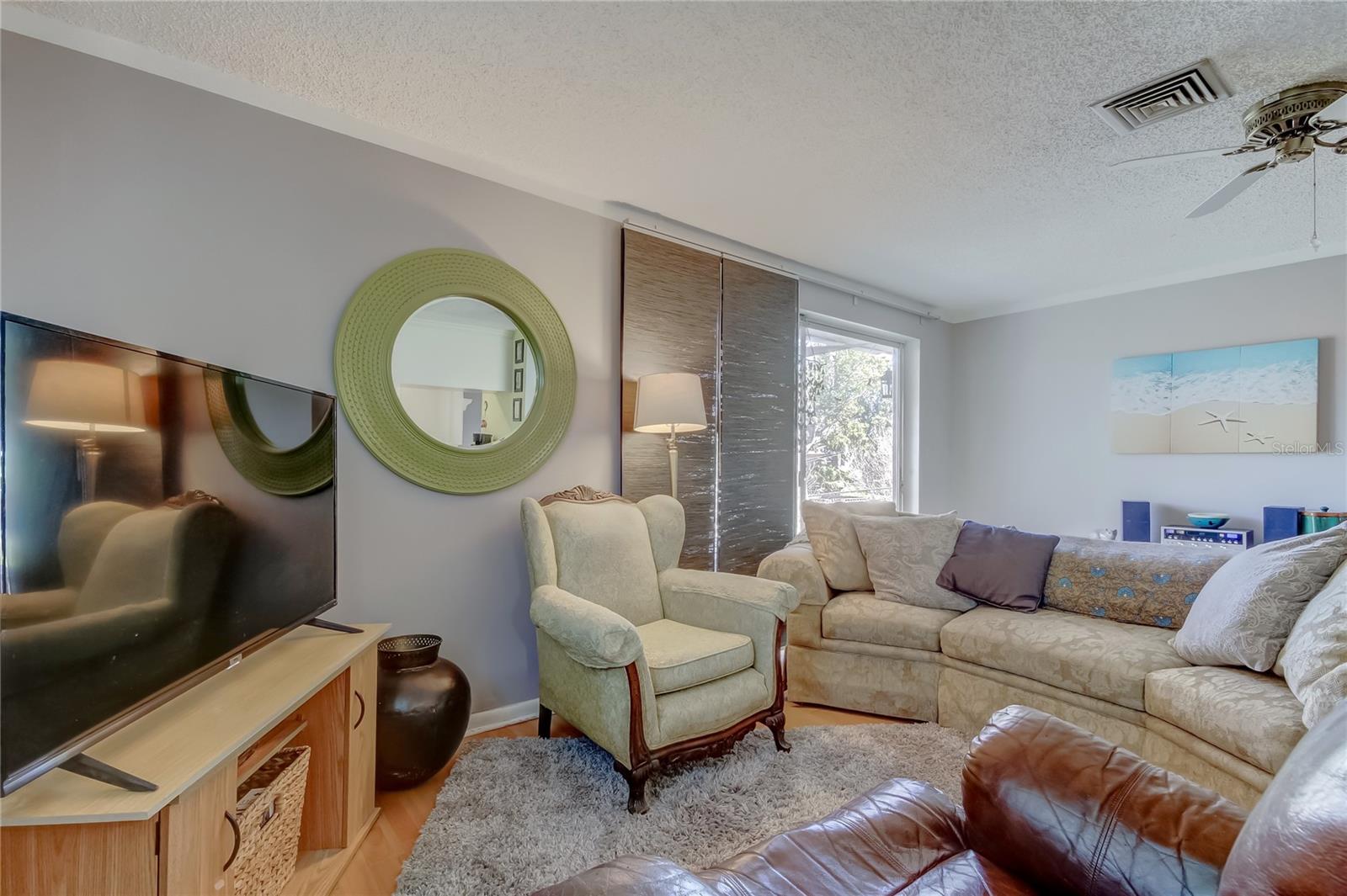 Family room off kitchen