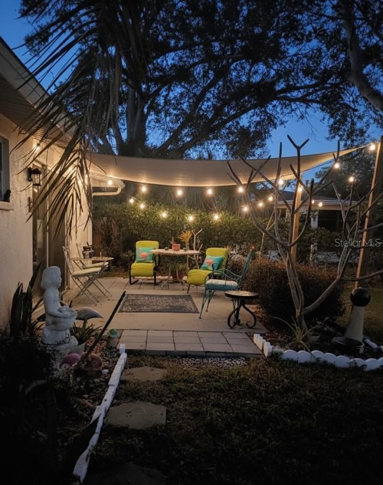evening patio