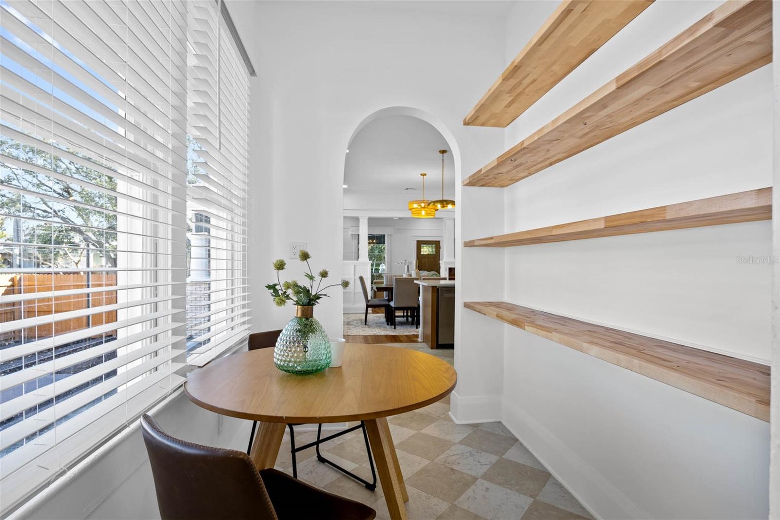 Don't mind the table! This is a pantry!