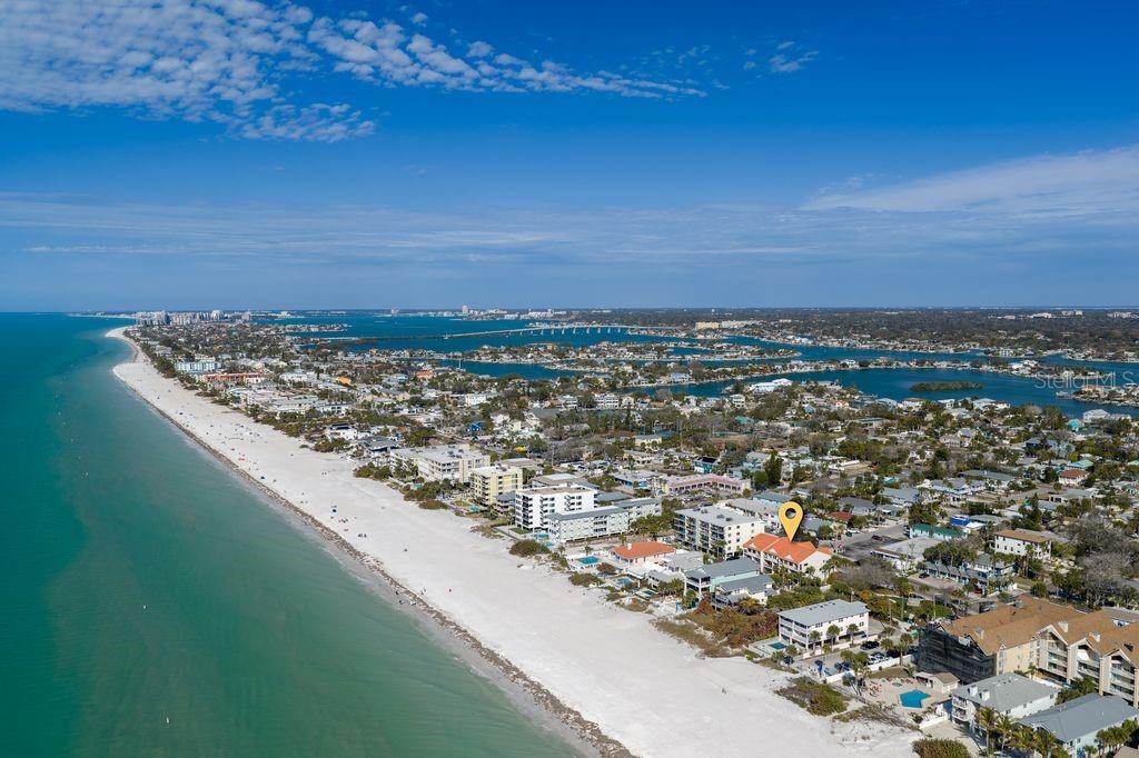 Views to the south to Clearwater beach.
