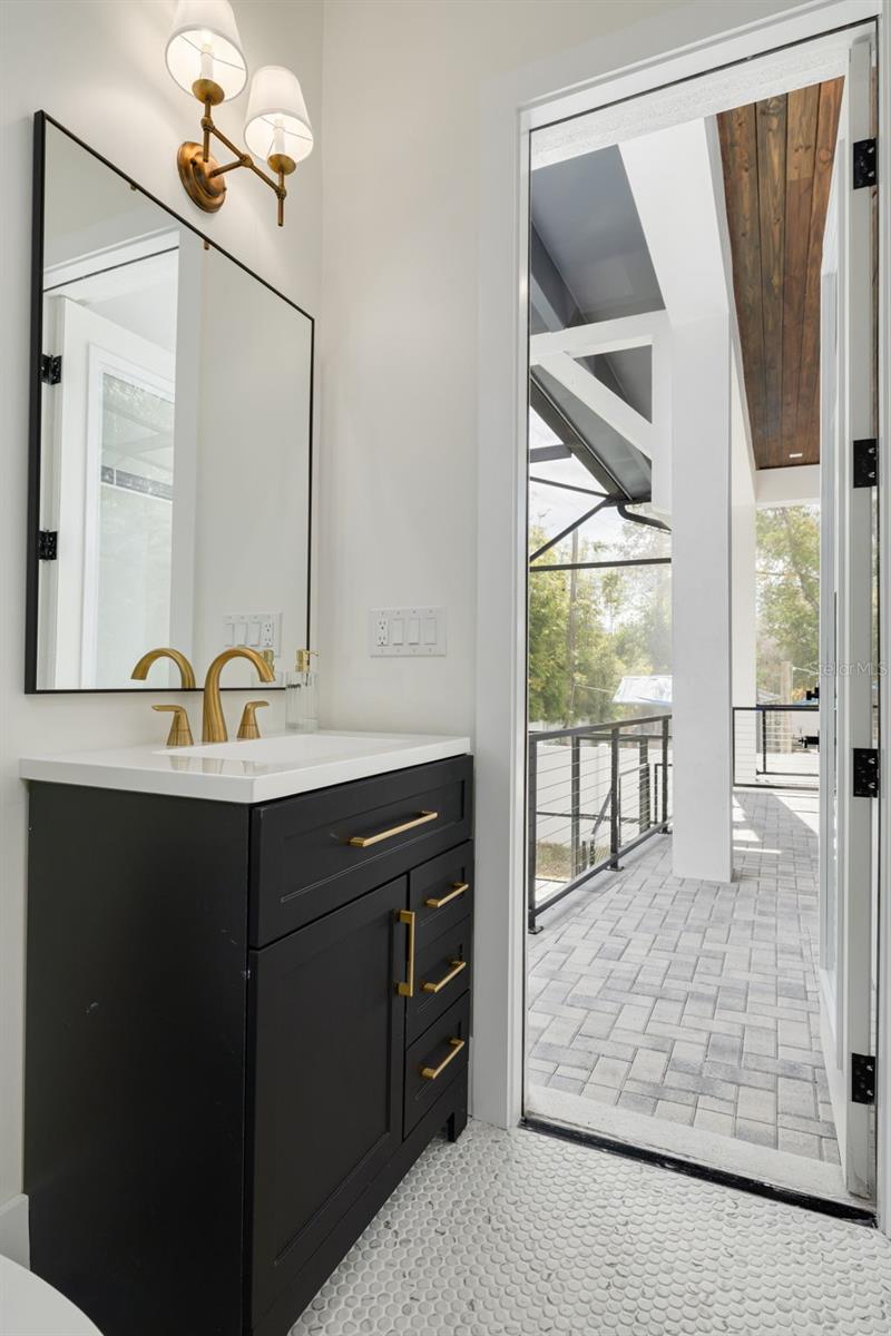 Downstairs on Suite Bath